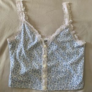 Lace tank top